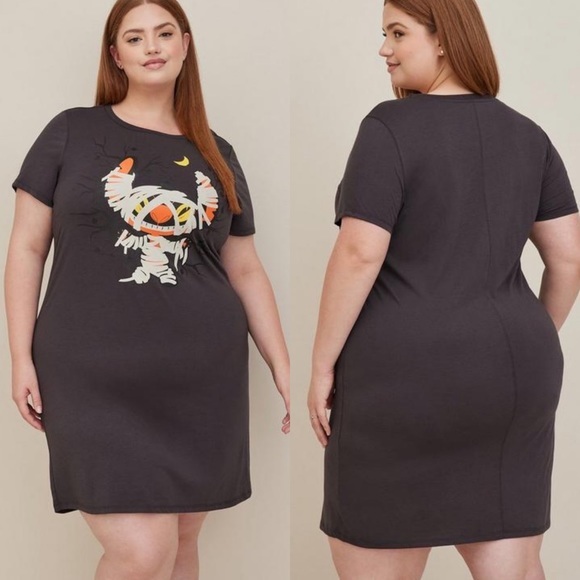 NWT Torrid Disney size 2 Lilo and Stitch mummy T shirt dress - Picture 1 of 8